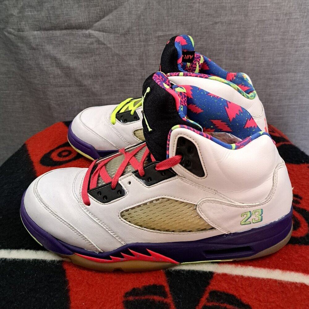 %Size 10.5 Men Jordan 5 Retro Alternate Bel-Air / AJ5